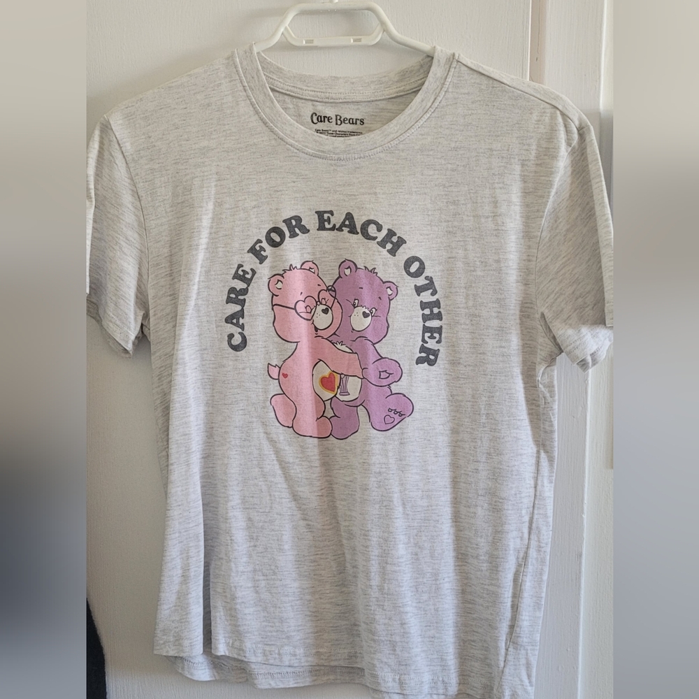 Gray Care Bears Kids T-Shirt